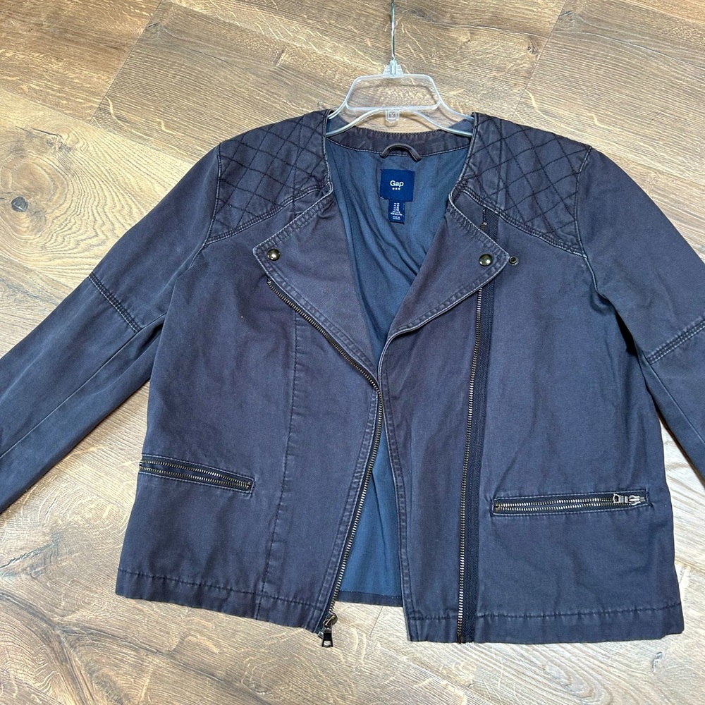 Gap 100% Cotton Moto Jacket